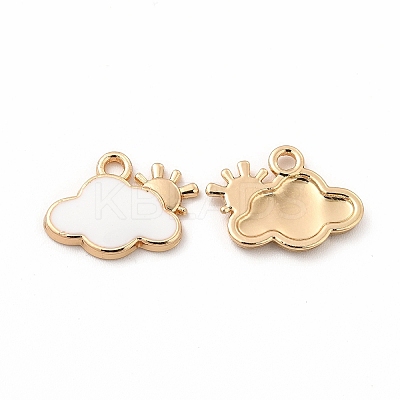 Alloy Enamel Charms LS-X-FIND-A025-18G-03-1