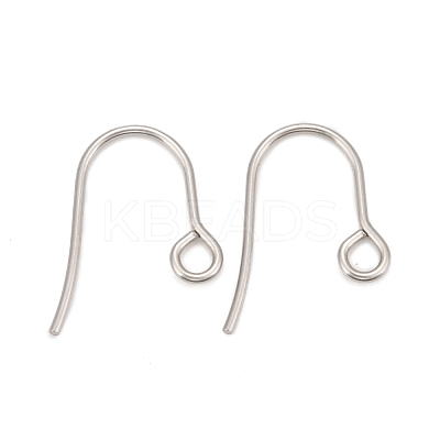 Tarnish Resistant 316 Surgical Stainless Steel Earring Hooks STAS-A056-11P-1