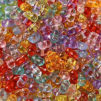 Transparent Acrylic Beads MACR-L010-02-1