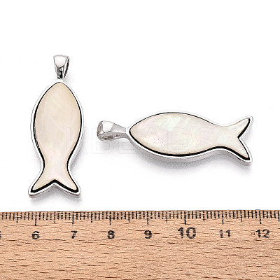 Alloy and Dyed Natural Paua Shell Pendants PALLOY-T093-06A-1