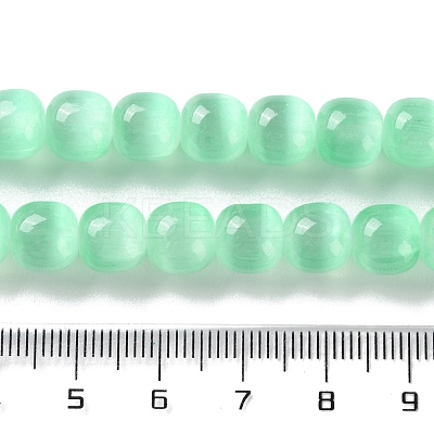 Natural Selenite Beads Strands G-B103-A01-05-1