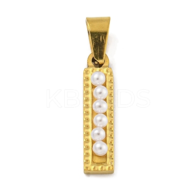 Ion Plating(IP) 304 Stainless Steel Pendants STAS-U024-01I-1