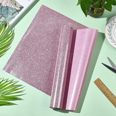 Glitter Vinyl Transfer Film DIY-NB0001-10-1