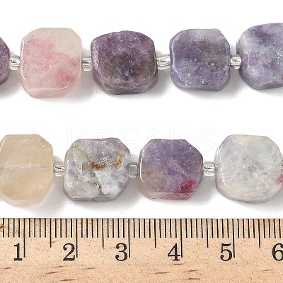 Natural Plum Blossom Tourmaline Beads Strands G-I394-D18-1
