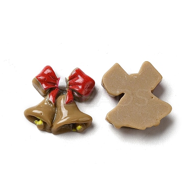 Christmas Opaque Resin Cabochons RESI-K019-23-1
