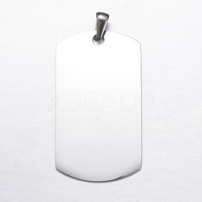 Tarnish Resistant 304 Stainless Steel Pendants STAS-G077-01P-1