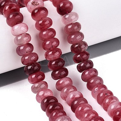 Natural White Jade Beads Strands G-Q613-01F-31-1