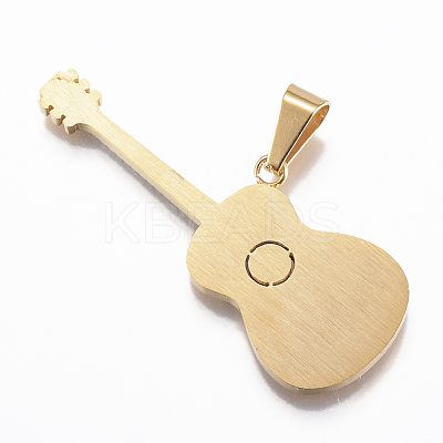 304 Stainless Steel Big Pendants X-STAS-K151-02G-1