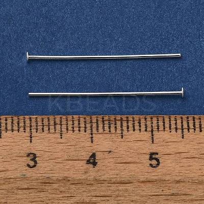 Brass Flat Head Pins KK-H502-01D-S-1