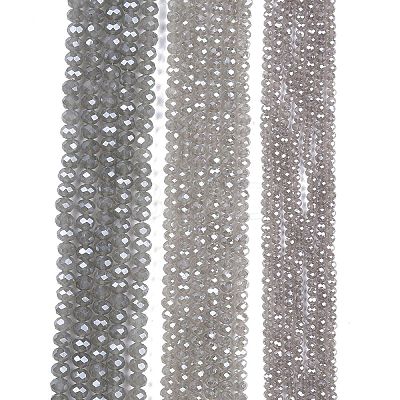 Electroplate Glass Beads Strands EGLA-A044-J8mm-A10-1