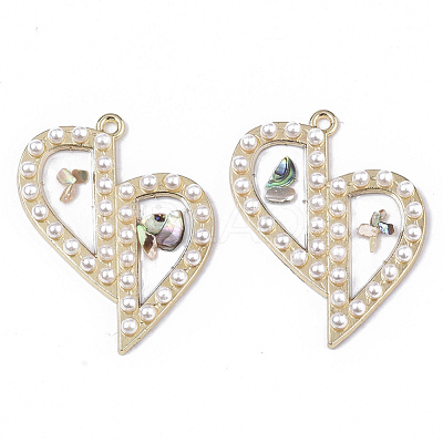 Epoxy Resin Pendants X-RESI-T045-015-1