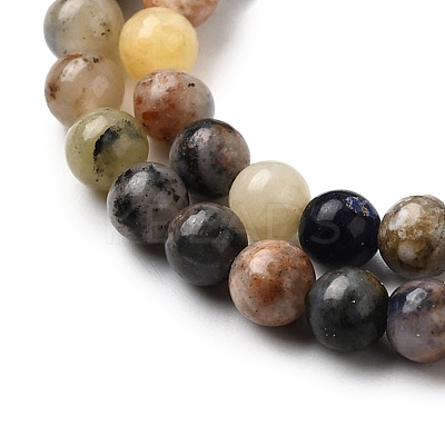 Natural Sodalite Beads Strands G-F591-13A-1