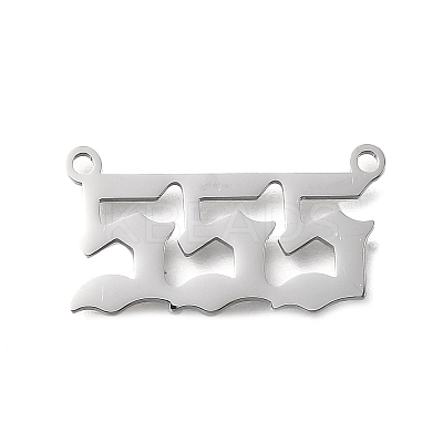 304 Stainless Steel Pendants STAS-D382-04E-P-1