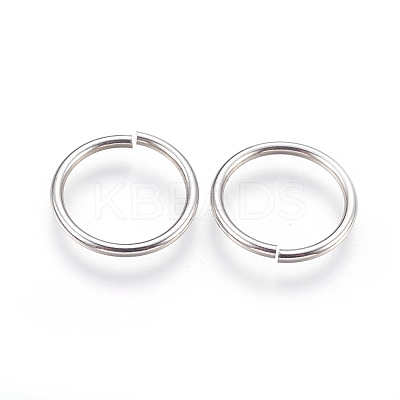 Tarnish Resistant 304 Stainless Steel Saw Cut Open Jump Rings STAS-P212-25P-21-1