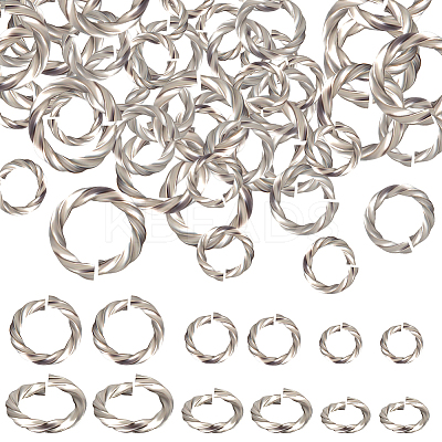 150Pcs 3 Styles 304 Stainless Steel Open Jump Rings STAS-BBC0002-94-1