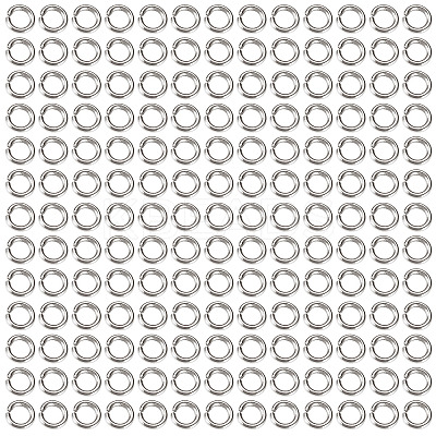 304 Stainless Steel Open Jump Rings STAS-TA0002-99A-1