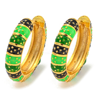 Rack Plating Brass Hoop Earrings EJEW-C102-44G-01-1