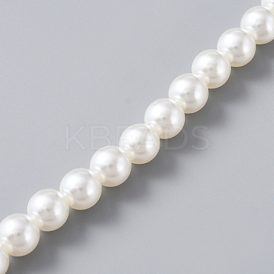 ABS Pearl Beaded Bag Strap PURS-WH0001-26A-G-1