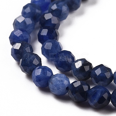 Natural Sodalite Beads Strands X-G-C009-A07-1