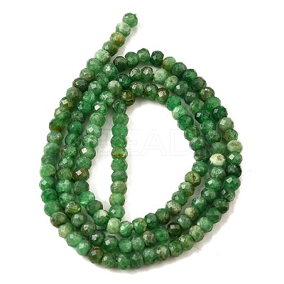 Natural Green Garnet Beads Strands G-G259-A02-3x4mm-1