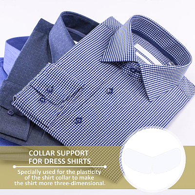 PVC Shirt Collar Shaping Support FIND-WH0159-20B-1