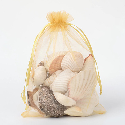 Organza Gift Bags with Drawstring OP-R016-13x18cm-15-1