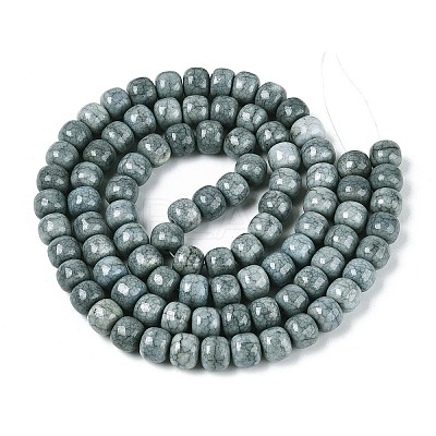 Ombre Effect Dyed Glass Beads Strands GLAA-N067-01A-15-1