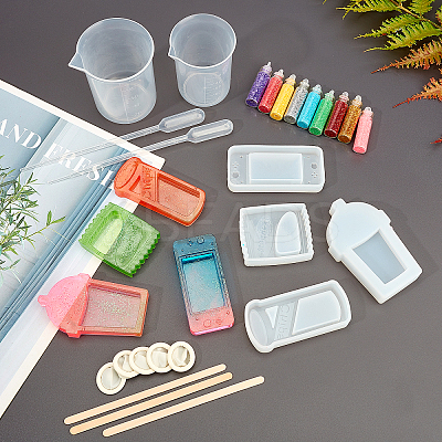 DIY Quicksand Silicone Molds Kits DIY-OC0002-88-1