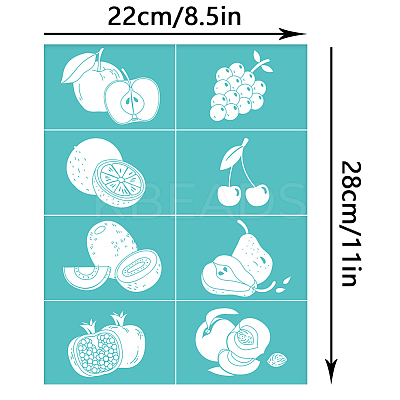 Self-Adhesive Silk Screen Printing Stencil DIY-WH0338-064-1