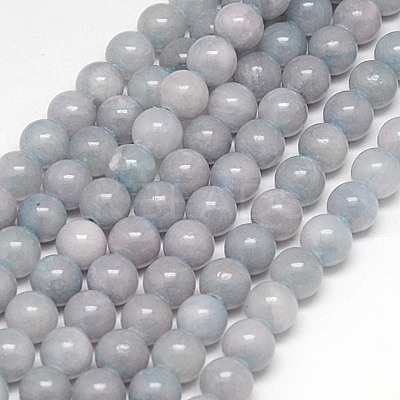 Natural Yellow Jade Beads Strands G-G598-4mm-YXS-08-1