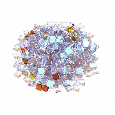 Glass Rhinestone Cabochons MRMJ-N027-045-1