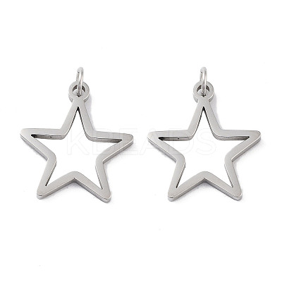 Non-Tarnish 304 Stainless Steel Pendants STAS-G324-01E-P-1