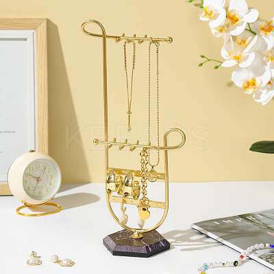 Iron Jewelry Display Stands LS-ODIS-F001-07G-1