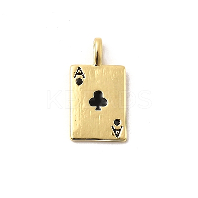 Rack Plating Brass Pendants KK-A268-01G-03-1