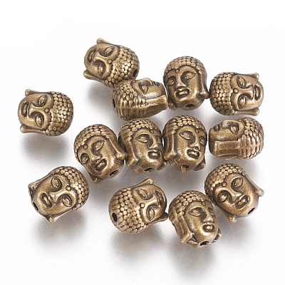 Tibetan Style Alloy Beads X-TIBEB-60542-AB-FF-1