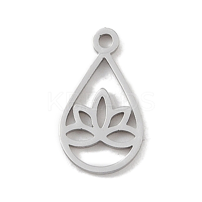 Non-Tarnish 304 Stainless Steel Charms STAS-B062-04P-1