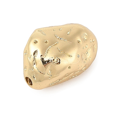 Nuggets Brass Beads KK-F889-01G-01-1