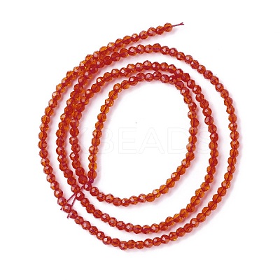 Transparent Glass Beads Strands GLAA-C019-01A-13-1