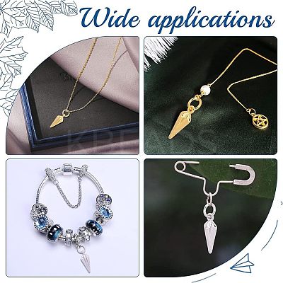 20Pcs 2 Colors Brass Charms KK-HY0001-25-1