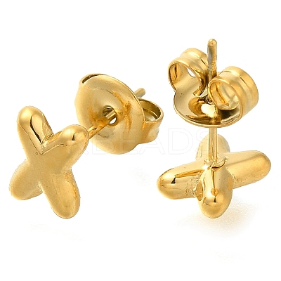 304 Stainless Steel Stud Earrings EJEW-I316-01G-X-1