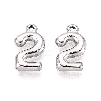 304 Stainless Steel Pendants STAS-N109-261C-P-1