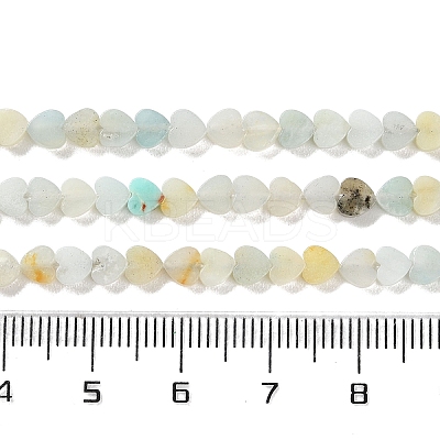 Natural Flower Amazonite Beads Strands G-M403-A34-01-1