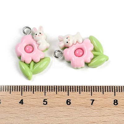 Resin Pendants RESI-I061-04C-1