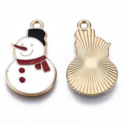 Eco-Friendly Alloy Enamel Pendants LS-X-ENAM-Q437-069-NR-1