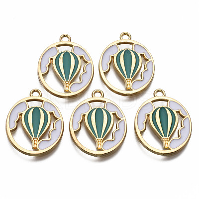 Alloy Enamel Pendants ENAM-T011-115-NR-1