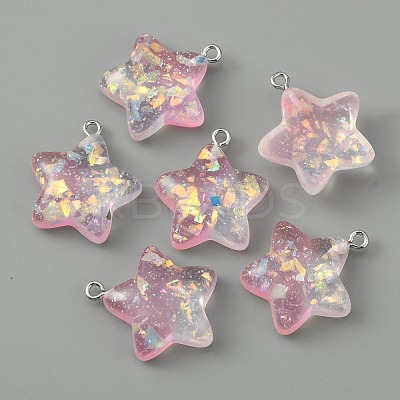 Transparent Resin Pendants LS-FIND-TAC0014-67C-1