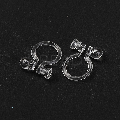 Silicone Clip-on Earring Findings FIND-K019-01C-1