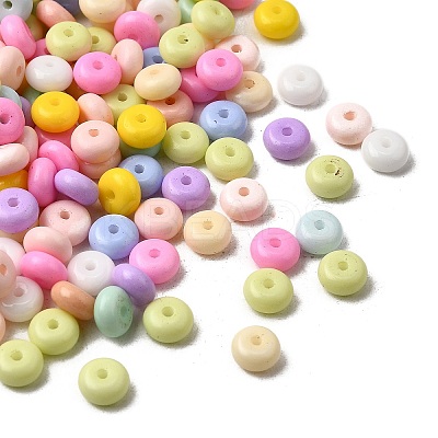 Imitation Jade Glass Beads DGLA-C005-B01-3x6mm-04-1