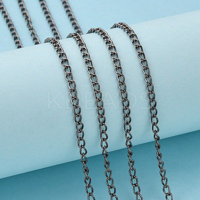 Iron Twisted Chains Curb Chains CHS003Y-B-1