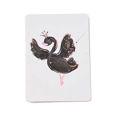 Rectangle Paper Necklace Display Cards CDIS-C004-05E-1